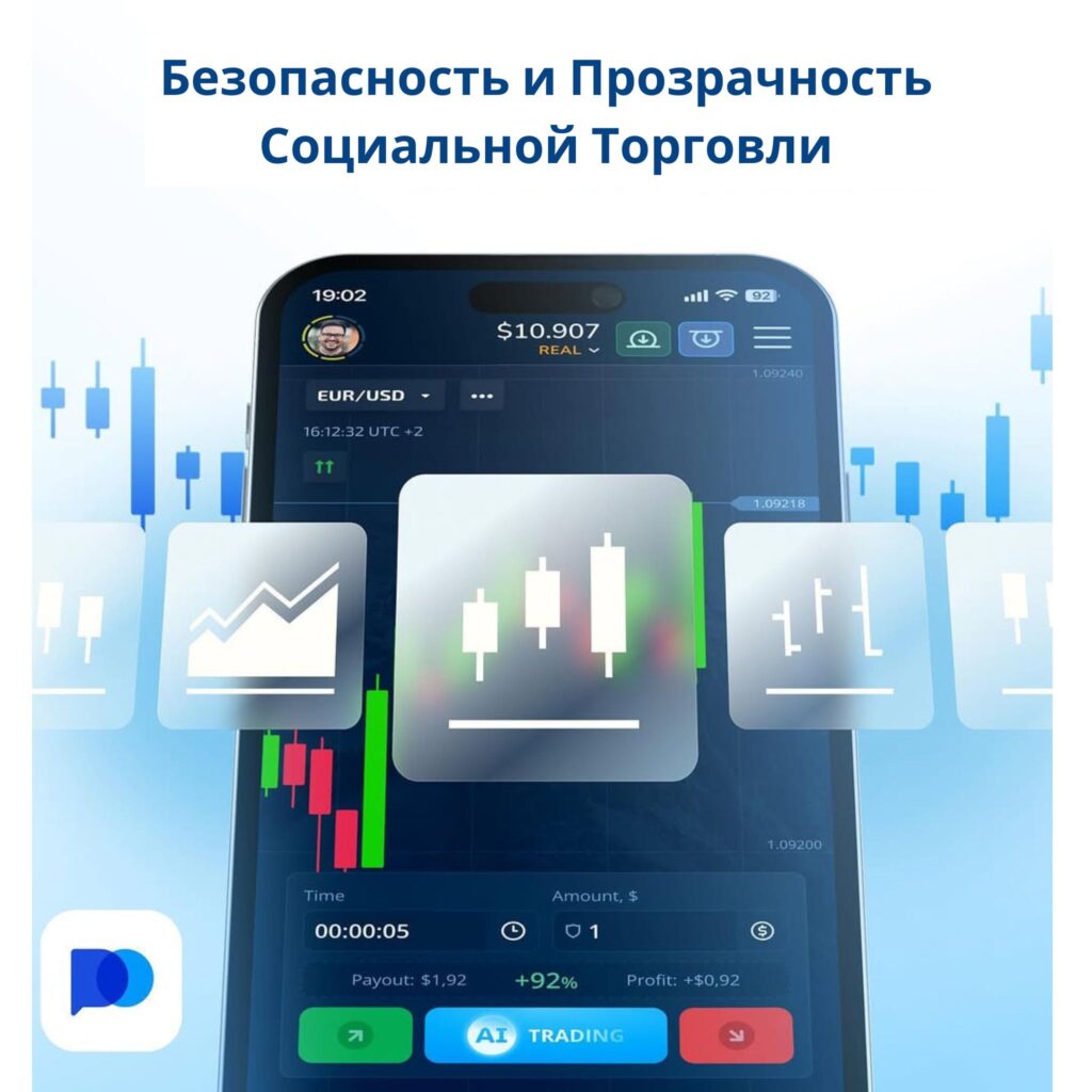 Безопасность и прозрачность социальной торговли на Pocket Option.